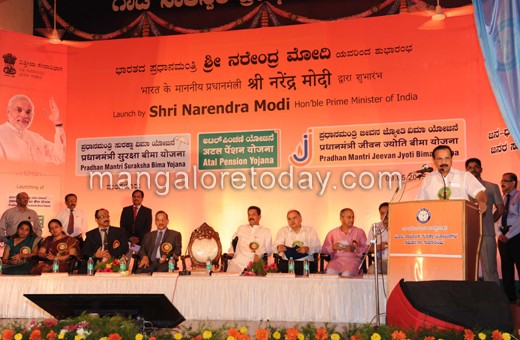 social security schemes launch in Mangalore
